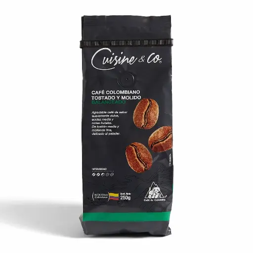 [LAT-020] Café molido colombiano 250 g
